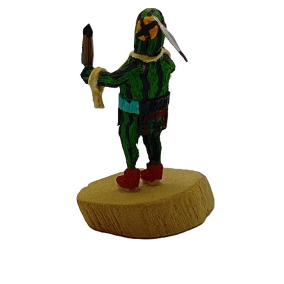 Handmade Miniature 1.5" (app.) Kachina Doll - "Squash" - Picture 5 of 9
